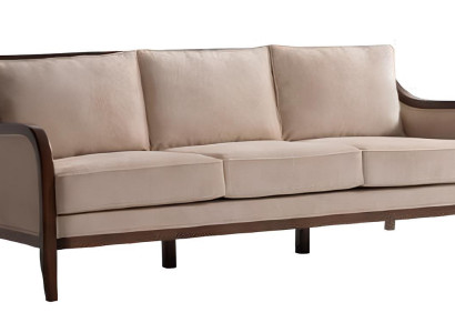 Komfortabler 3-Sitzer in warmem Beige – modern und elegant