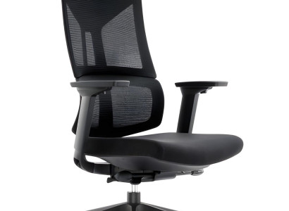 Schwarzer Bürostuhl Designer Drehstuhl Arbeitszimmer Moderne Stühle