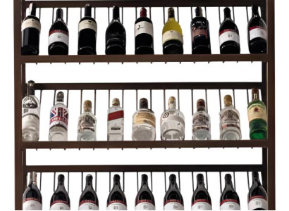 Stilvolles Weinregal Designer Barmöbel Modernes Barzubehör Möbel