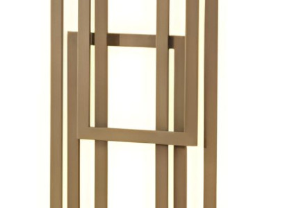 Geometrische Beige Stehlampe Stilvolles Metallgestell Edle Möbel