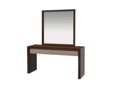 Moderner Brauner Schminktisch Designer Frisiertisch Kosmetiktisch