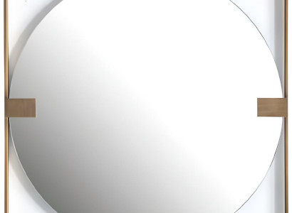 Stilvoller Schlafzimmer Rundspiegel Designer Glasspiegel Einrichtung