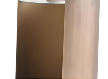 Eleganter Halbrunder Beistelltisch Wohnzimmer Ablagetische Möbel