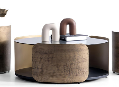 Eleganter Tisch-Set Wohnzimmer Beistelltische Kaffeetische 3tlg