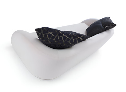 Weißer weicher 3-Sitzer-Sofa Stoffsofa  Wohnzimmermöbel Sofas für zu Hause