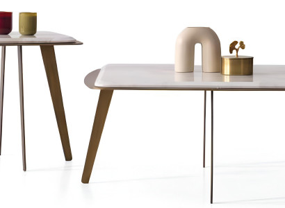 Elegantes Couchtisch-Set Designer Marmor Beistelltisch Kaffeetisch