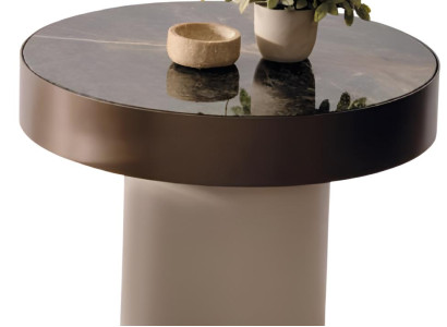 Eleganter Beistelltisch Marmoroberfläche Designer Wohnzimmer Tische