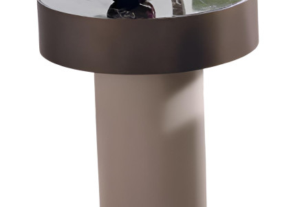 Eleganter Beistelltisch Designer Marmorplattentisch Wohnzimmer Tisch