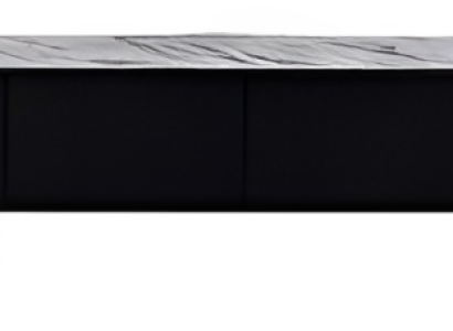 Schwarz-weißer Sideboard Holz-Sideboard Möbel für Esszimmer und Wohnzimmer