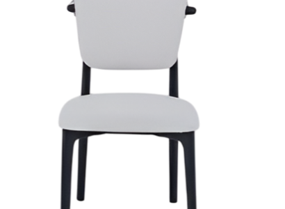 Stilvoller Weißer Esszimmerstuhl Polsterstuhl Stühle für Esszimmer und Küche