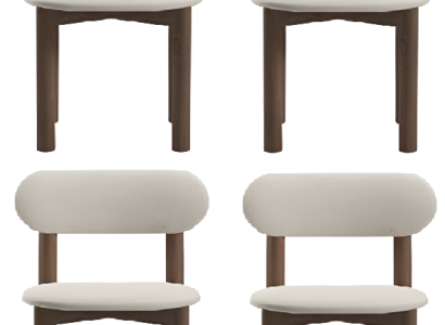 Weißer Esszimmerstuhl Holzstuhl Stuhlset Stühle für Esszimmer und Küche