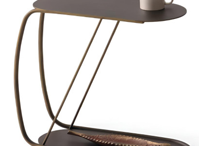 Moderner Beistelltisch mit harmonischem Design und praktischen Ablagen