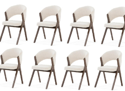 Stilvolles Beiges Stuhlset – Weicher Esszimmerstuhl für Ihr Esszimmer