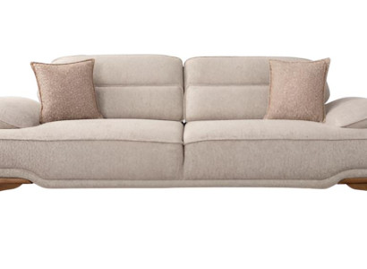 Modernes Beiges 3-Sitzer Sofa – Weiches Sofa für Ihr Wohnzimmer