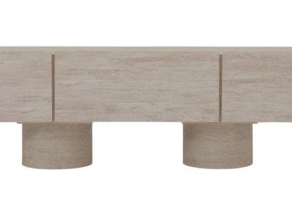 Holzbeige Sideboard Modernes Sideboard für das Wohnzimmer Designermöbel