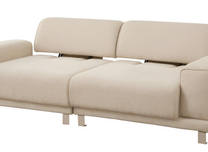 Stoffbeiges 3-Sitzer Sofa – Designersofa und Polstermöbel für Ihr Wohnzimmer