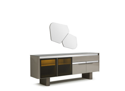 Stilvoller Konsolentisch mit Spiegel – Perfekt für Flur oder Wohnzimmer