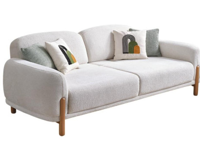 Bequemes Sofa mit modernen Kissen – Eleganz und Komfort für Ihr Zuhause