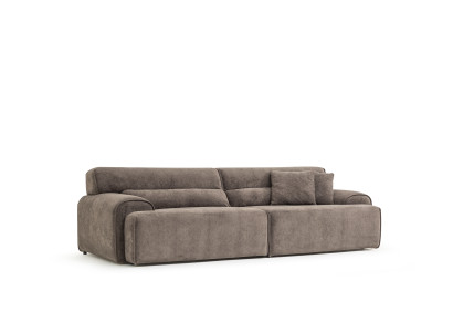 4-Sitzer Sofa braun modern komfortabel stilvoll für Ihr Wohnzimmer