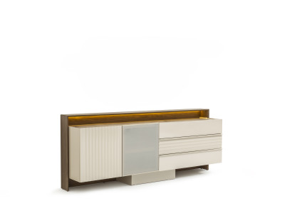 Modernes Sideboard mit LED-Beleuchtung – Stilvoll und Funktional