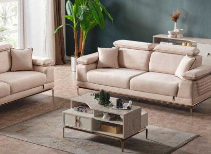 Modernes Möbelset mit 2 Sofas und 1 Sessel für Ihr Wohnzimmer