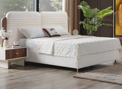 Modernes Bett mit stabilem Rahmen und elegantem Design für Ihr Schlafzimmer
