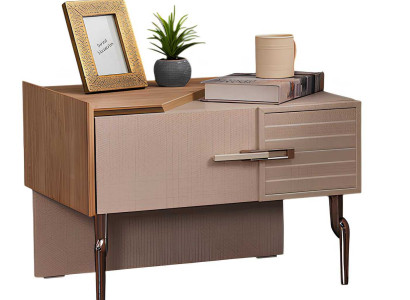 Nachttisch mit Schubladen im modernen Stil für das Schlafzimmer