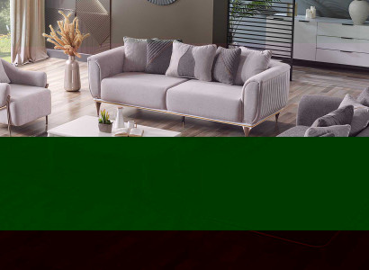 Wohnzimmerset mit 2 Dreisitzer-Sofas und 1 Sessel – Eleganz und Komfort