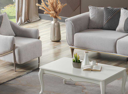 3-Sitzer Sofa mit 2 Sesseln – Elegantes Wohnset für Ihr Zuhause