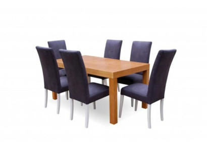 6x Stuhl Set Stühle Polster Garnitur Küchen Wohnzimmer Esszimmer Set Designer