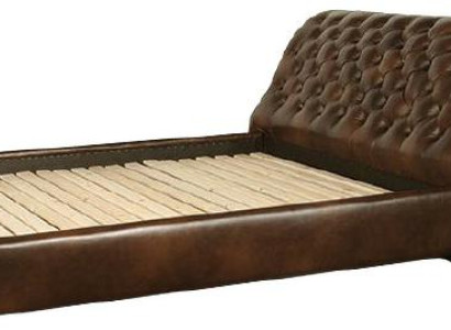 Wasserbett Chesterfield Lederbett Bett Wasser Betten Polster Doppel Hotel OXFORD