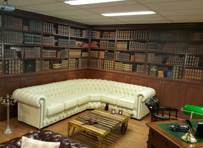 Ecksofa Ledersofa Chesterfield Polster Eckcouch Sitz Eck Sofa Couchen Garnitur