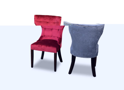 Stuhl Polster Sessel designer Chesterfield Sitz Stühle club Hotel Gastronomie