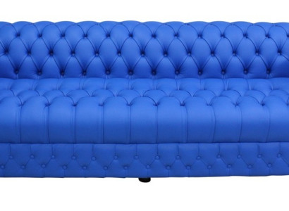 XXL Big Sofa Couch Chesterfield 480cm Polster Sofas 4 Sitzer Leder Textil  #211