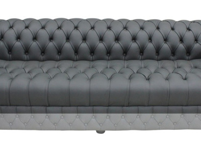 XXL Big Sofa Couch Chesterfield 480cm Polster Sofas 4 Sitzer Leder Textil  #216