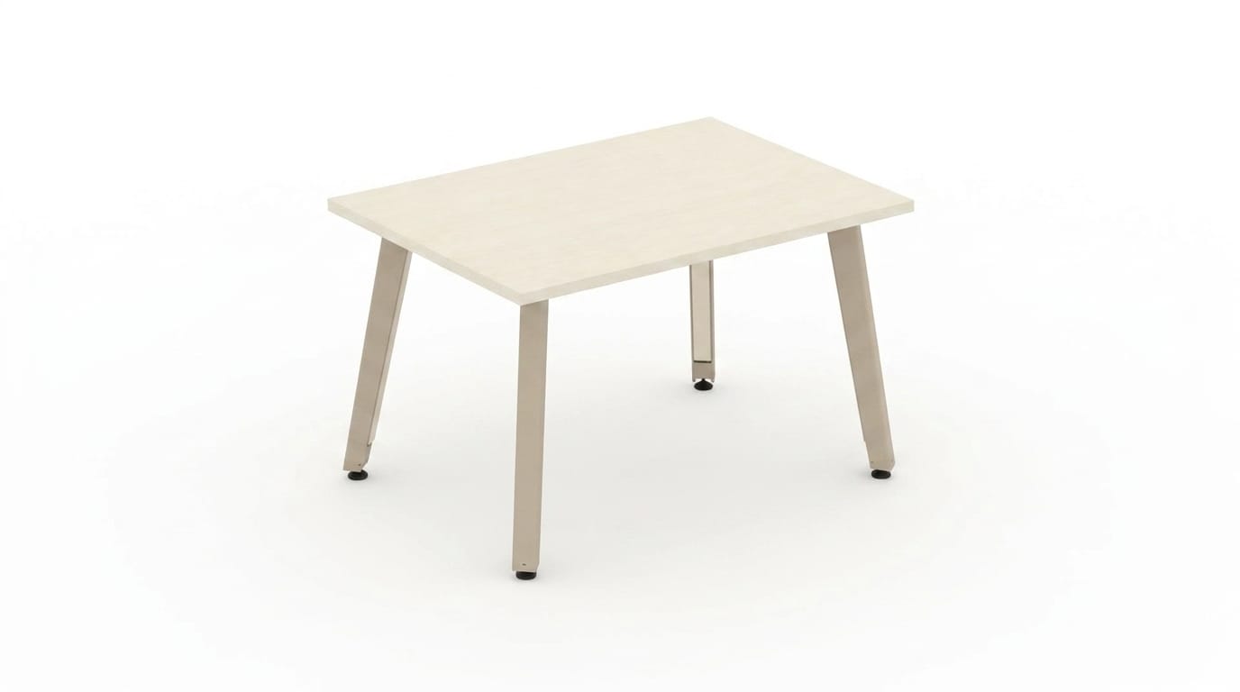 Wohnzimmertisch Couchtisch Holz Dekor mit Metallgestell Modern