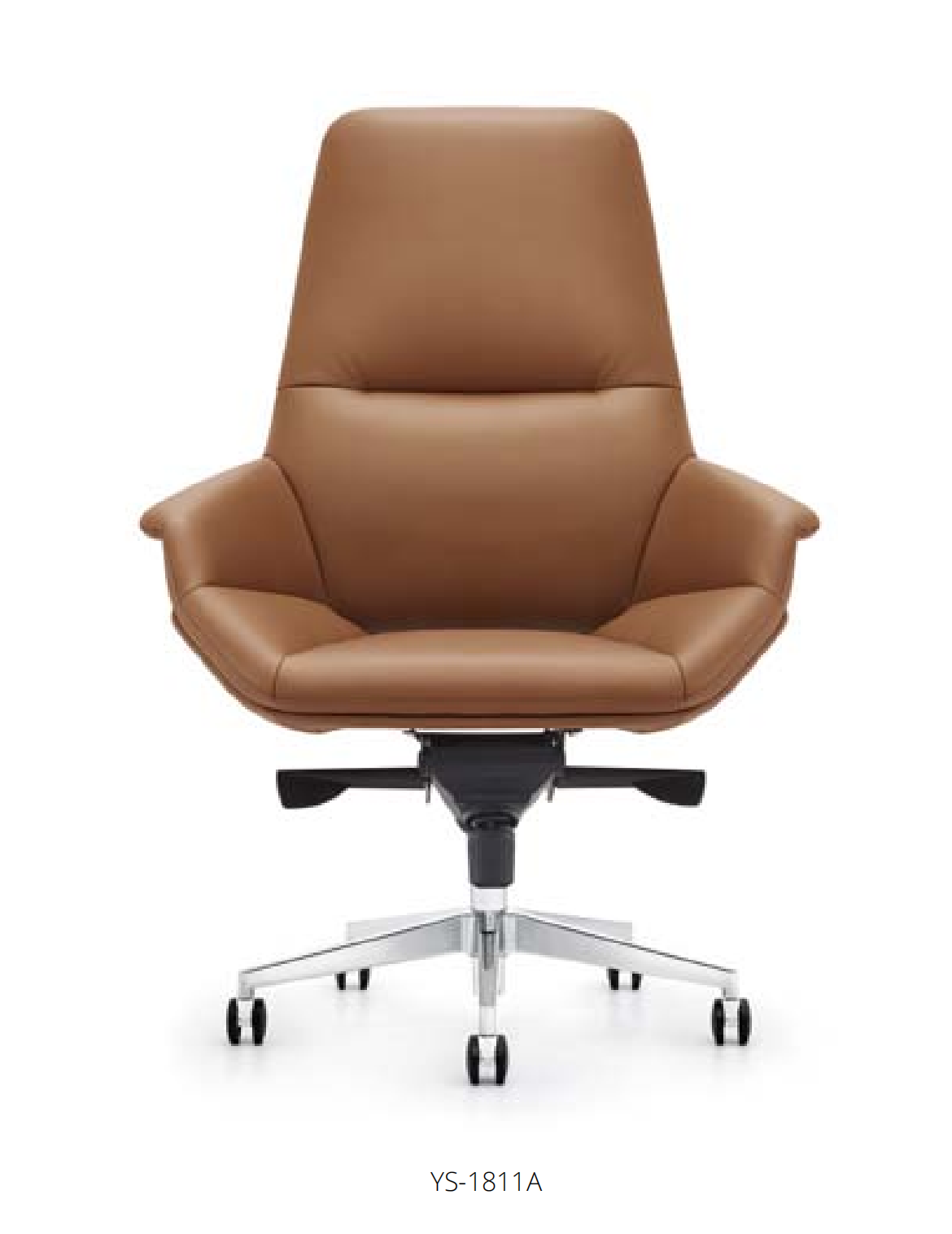 Kunstleder Sessel in Schwarz modern eleganter Sitzkomfort