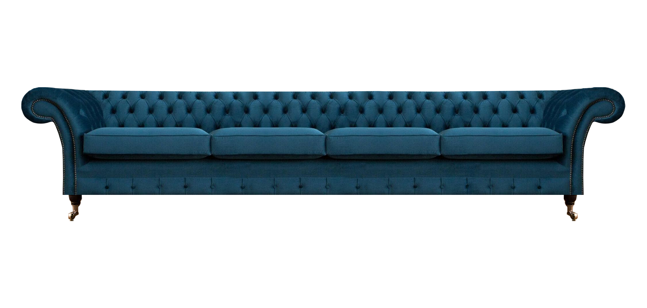 Wohnzimmer Chesterfield Einrichtung Polstermöbel Sofa Couch Viersitzer Neu