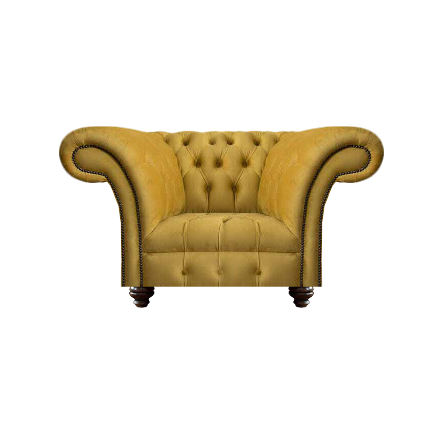 Chesterfield Modern Sessel Luxus Design Wohnzimmer Sitz Möbel Textil Neu