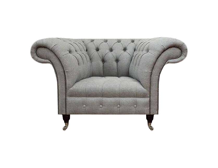 Wohnzimmer Sessel Chesterfield Modern Design Möbel Polster Sitz Einrichtung