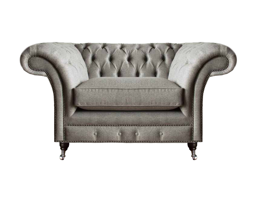 Wohnzimmer Sessel Neu Luxus Möbel Polster Sitz Chesterfield Textil Möbel